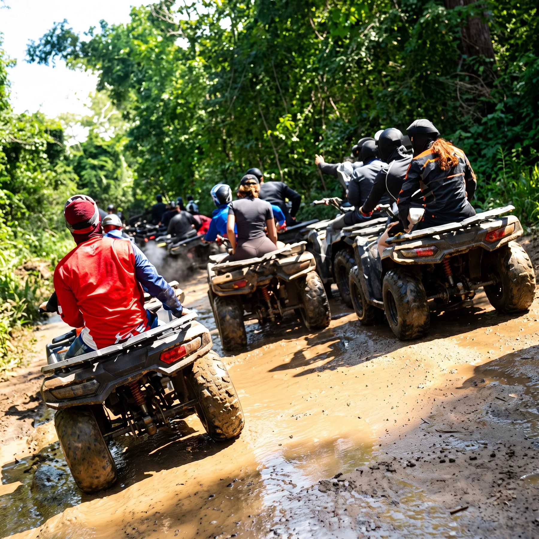 Four wheels en grupo