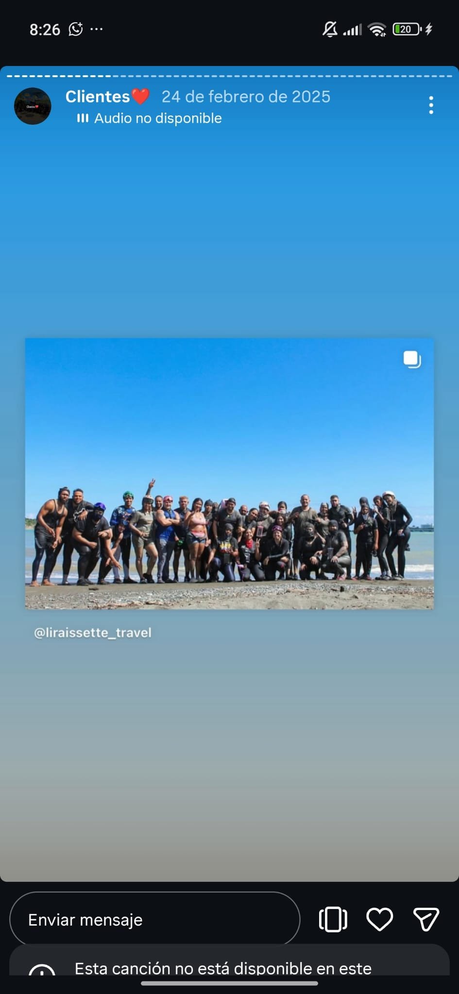 Experiencias de viajeros